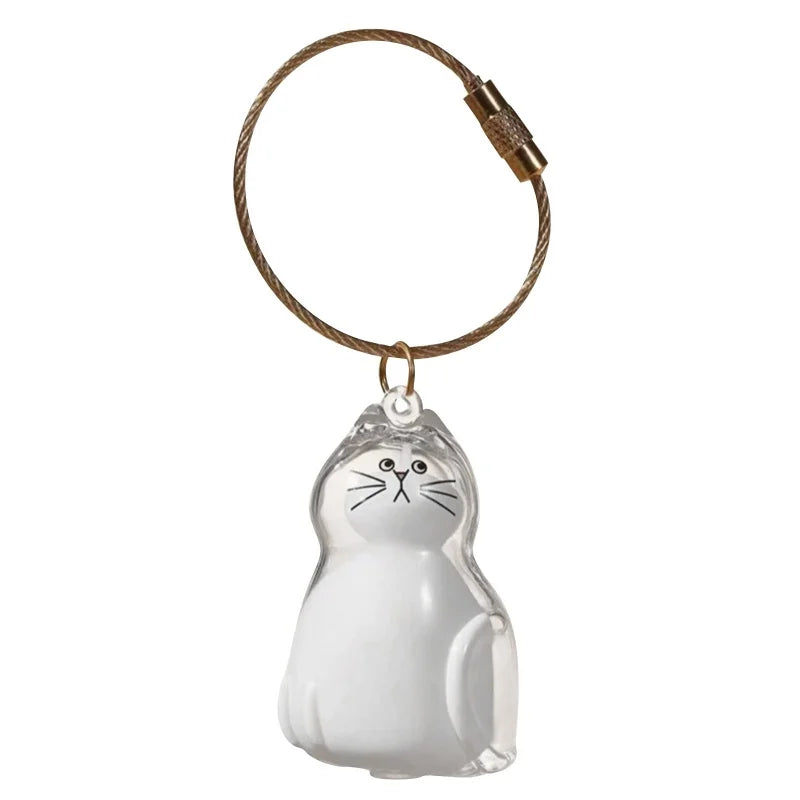 Cat & Dog Keychain Pendant Pet Hair