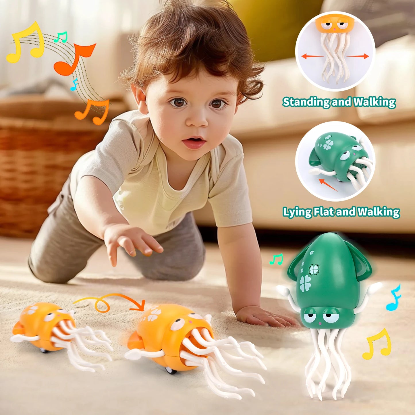Dancing Squid Pet For Kids