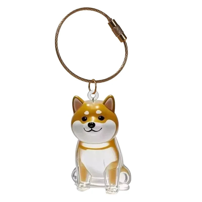 Cat & Dog Keychain Pendant Pet Hair