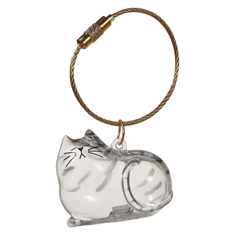 Cat & Dog Keychain Pendant Pet Hair