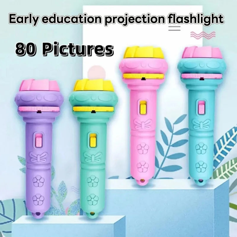Cartoon Projector Flashlight Cards