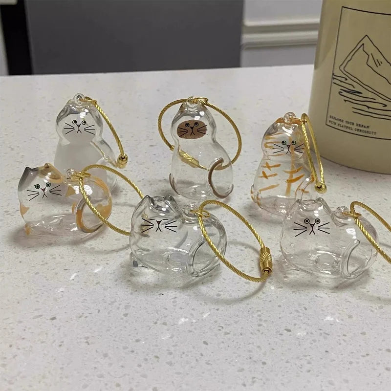 Cat & Dog Keychain Pendant Pet Hair